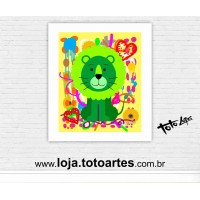 Quadro Infantil Leãozinho